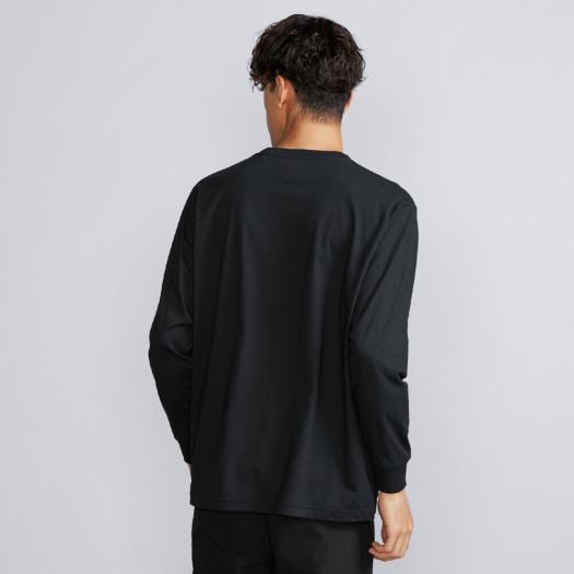 Mizuno ジェイテクト　ブラック シャツ ミズノ公式 ミズノ直営店限定 モノグラムM Tシャツ長袖 ユニセックス