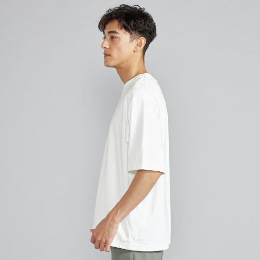 【カタログ非掲載モデル】Mizuno 【限定】Tシャツ Lサイズ ホワイト【新品 MIZUNO（ミズノ） ミズノ公式 ミズノ直営店限定 モノグラムM5分袖T