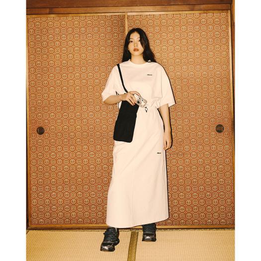 ミズノ公式 JEANS FACTORY ヘビーオンススカート レディース ホワイト_10