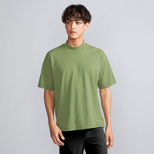 MIZUNO（ミズノ） ミズノ公式 アンチスウェット モックネックTシャツ