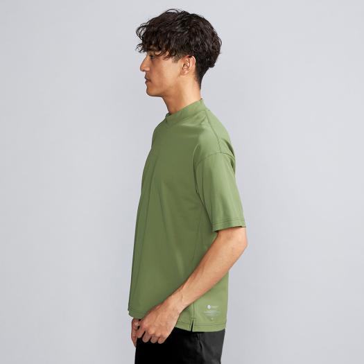 MIZUNO（ミズノ） ミズノ公式 アンチスウェット モックネックTシャツ