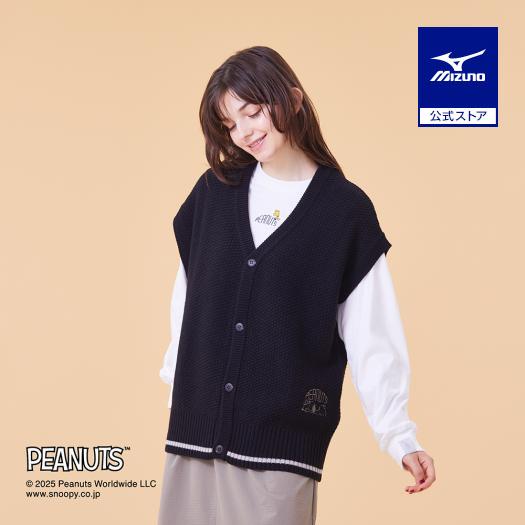 MIZUNO（ミズノ） ミズノ公式 PEANUTS/吸湿発熱 ブレスサーモウール混