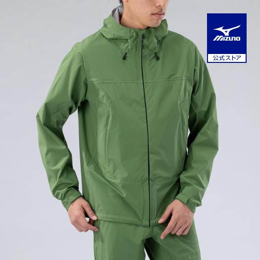 ミズノ公式 ベルグテックストレッチレインジャケット メンズ バーニャ  