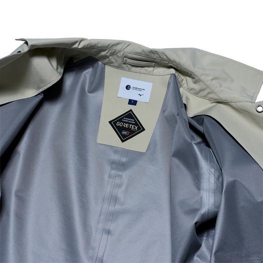 ミズノ公式 GORE-TEX 3Lステンカラーハーフコート ゴアテックス/防水 