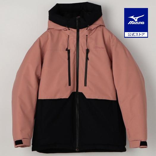 ミズノ公式 吸湿発熱 WINDSTOPPER ダウラギリライトダウンジャケット