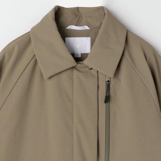 ミズノブレスサーモ グレーコート ベージュ上着 MIZUNO（ミズノ