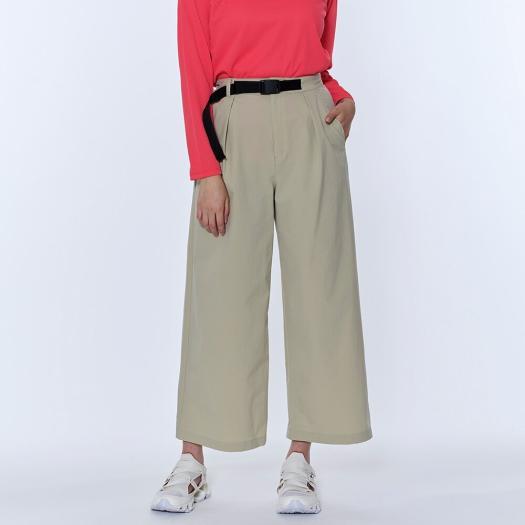 mizui ホワイト ワイドパンツ サイドタックワイドパンツ - SOÉJU online store｜上質な大人の