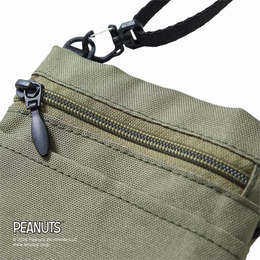 MIZUNO（ミズノ） ミズノ公式 PEANUTS ショルダーポーチ オリーブ ユニ