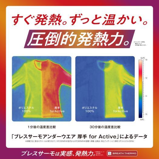 MIZUNO ミズノ公式 発熱素材 ブレスサーモアンダーウエア 中厚
