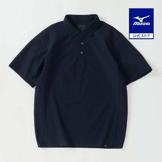 限定品 日体大 Mizuno ネイビー ポロシャツ NSSU MIZUNO（ミズノ） ミズノ公式 EDIFICE ダイナモーションフィット