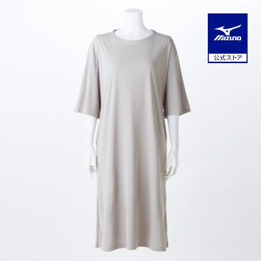 MIZUNO ミズノ ワンピース MIZUNO（ミズノ） ミズノ公式 遮熱素材 着る木陰 ワンピース ベージュ