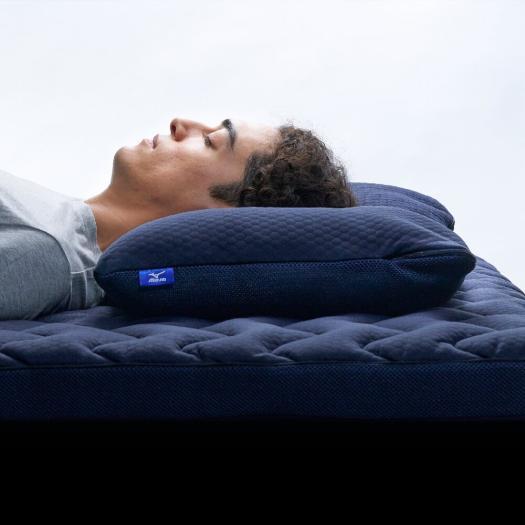 MIZUNO（ミズノ） 深呼吸まくら フィット感 安定感 高反発 通気性 高さ