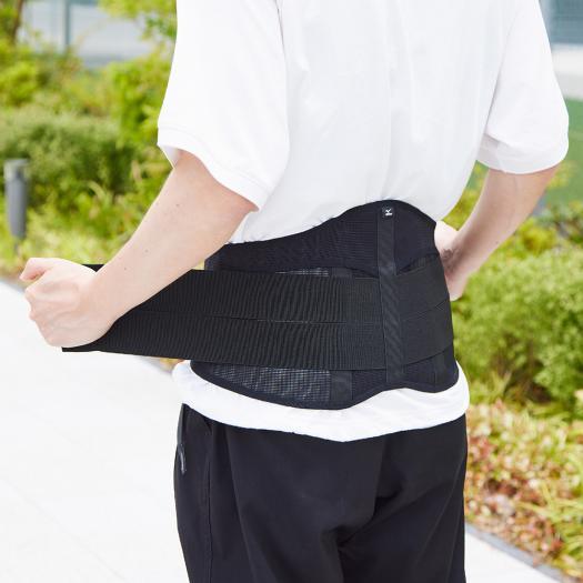 MIZUNO 腰痛ベルト　メッシュ ワイドタイプM-L 美品 MIZUNO（ミズノ） ミズノ公式 腰部骨盤ベルト メッシュタイプ ユニ