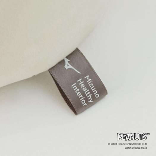 スヌーピー VAN ・JAC・ フットボールTシャツクッショングレー