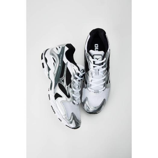 MIZUNO（ミズノ） ミズノ公式 WAVE RIDER 10 ホワイト×ブラック