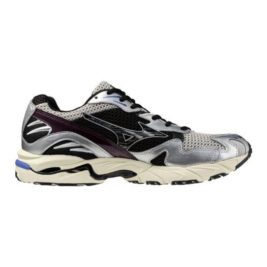 MIZUNO（ミズノ） ミズノ公式 WAVE RIDER 10 グレーxブラックxシルバー