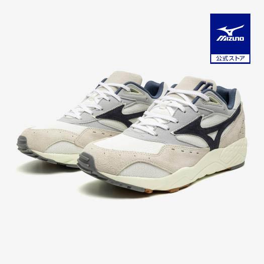 MIZUNO（ミズノ） ミズノ公式 CONTENDER オフホワイト×ネイビー×グレー