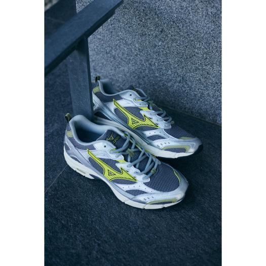 MIZUNO（ミズノ） ミズノ公式 MXR ユニセックス ダークグレー×ライム