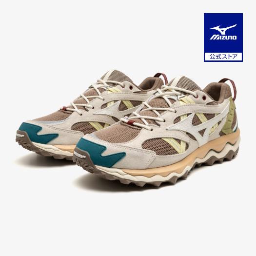 MIZUNO（ミズノ） ミズノ公式 WAVE MUJIN TL ブラウン×オフホワイト