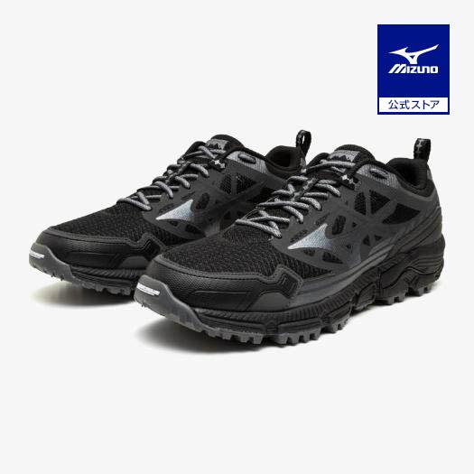 MIZUNO（ミズノ） ミズノ公式 WAVE DAICHI LS ブラックxシルバーx