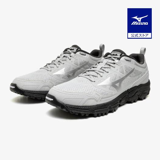 MIZUNO（ミズノ） ミズノ公式 WAVE DAICHI LS オフホワイトxシルバーx