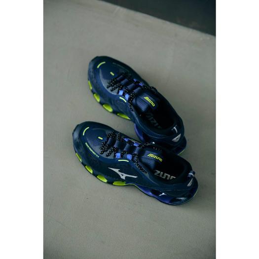 マスターピース　RAPTOR　No.02113　新品未使用 カーキ×ネイビー MIZUNO（ミズノ） ミズノ公式 WAVE PROPHECY 13．2 ネイビーxシルバーx