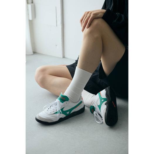 MIZUNO（ミズノ） ミズノ公式 MORELIA LS ホワイトxグリーンxブラック
