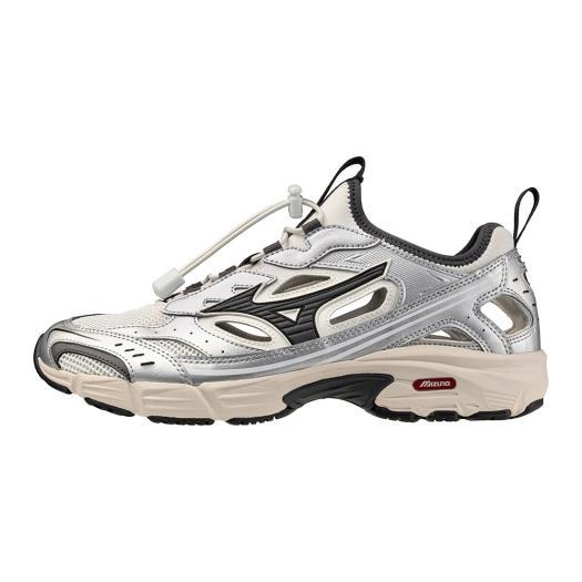 ミズノ公式  ミズノ直営限定 MXR SANDAL シルバーxブラック ユニセックスの画像
