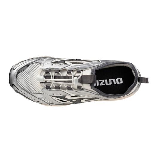 ミズノ公式  ミズノ直営限定 MXR SANDAL シルバーxブラック ユニセックスの画像