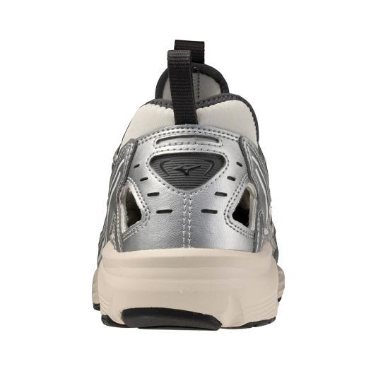 ミズノ公式  ミズノ直営限定 MXR SANDAL シルバーxブラック ユニセックスの画像