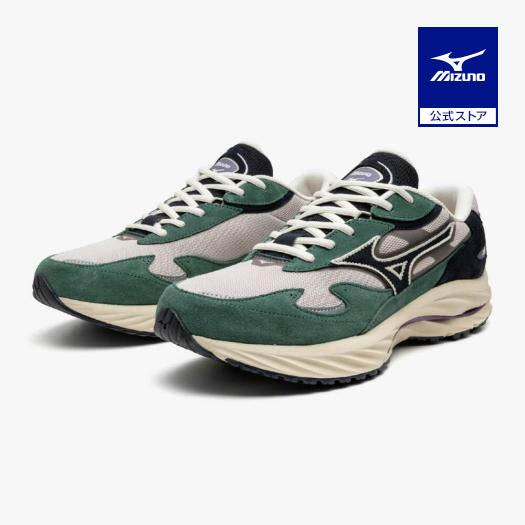 MIZUNO（ミズノ） ミズノ公式 WAVE RIDER β ユニセックス グリーン