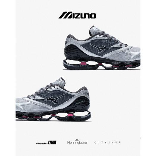 MIZUNO（ミズノ） ミズノ公式 WAVE PROPHECY LS シルバーxダークグレー