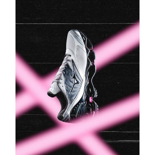 MIZUNO（ミズノ） ミズノ公式 WAVE PROPHECY LS シルバーxダークグレー