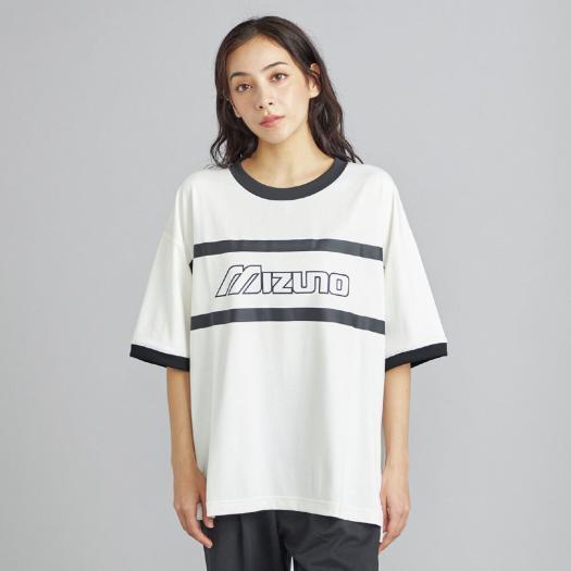 MIZUNO（ミズノ） ミズノ公式 リサイクルグラフィックリンガーTシャツ