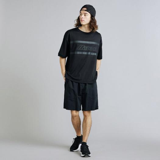 MIZUNO（ミズノ） ミズノ公式 リサイクルグラフィックリンガーTシャツ