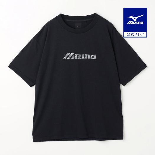 MIZUNO（ミズノ） ミズノ公式 リサイクルグラフィックTシャツ ブラック