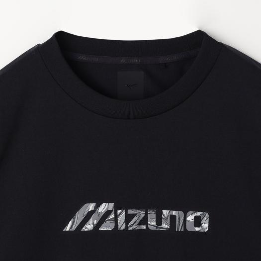 MIZUNO（ミズノ） ミズノ公式 リサイクルグラフィックTシャツ ブラック