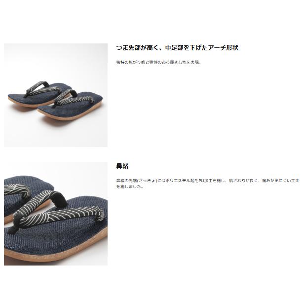 アーチ付き雪駄＜腰痛・ヒザ痛対策＞新品 アーチ付き雪駄＜腰痛・ヒザ痛対策＞新品