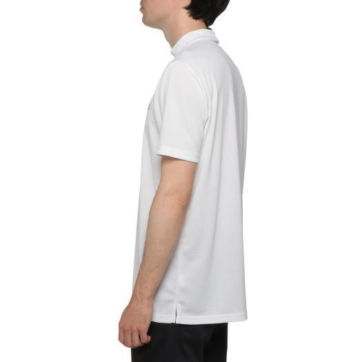 ミズノ公式 モックネック半袖シャツ 大きいサイズ メンズ ホワイト 父の日｜mizuno-shop｜02