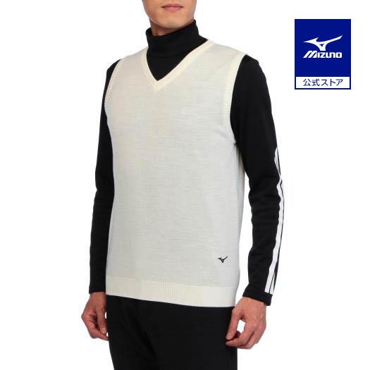 MIZUNO（ミズノ） ミズノ公式 ゴルフウェア Vネックニットベスト