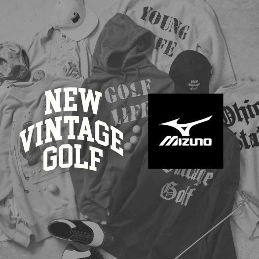 NEW VINTAGE GOLF × Mizuno セットアップ MIZUNO（ミズノ） ミズノ公式 ゴルフウェア NEW VINTAGE GOLF MIZUNO