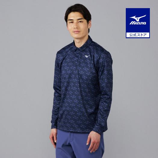 MIZUNO（ミズノ） ミズノ公式 ゴルフウェア 総柄グラフィックプリント