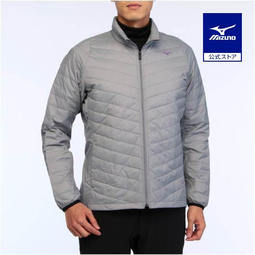 ミズノ E2ME250505M メンズ ブレスサーモムーブダウン（グレー・サイズ：M）MIZUNO[E2ME250505M] 返品種別A MIZUNO（ミズノ） ミズノ公式 ゴルフウェア 発熱素材 ブレスサーモ