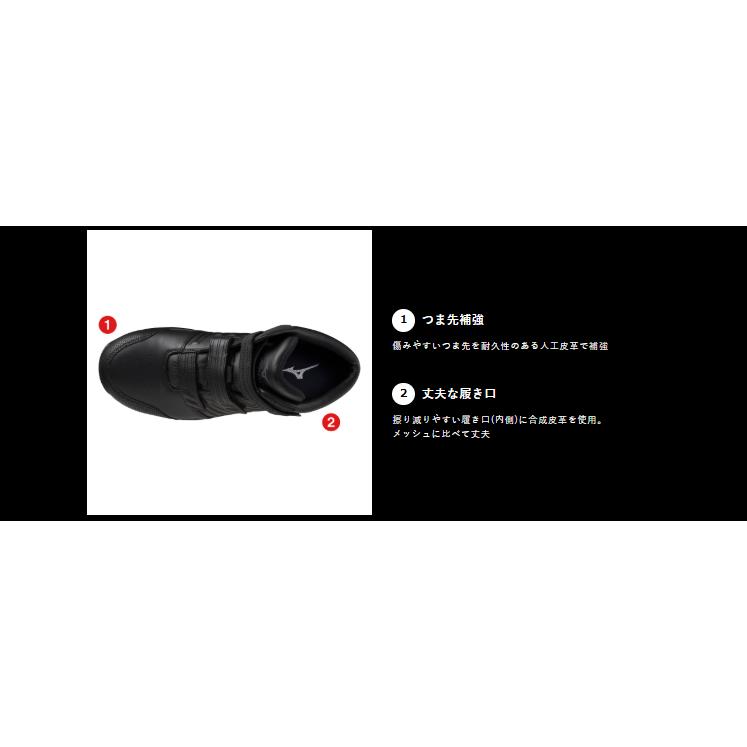 MIZUNO（ミズノ） シューズ返品送料無料 ミズノ公式 作業靴 直営店限定