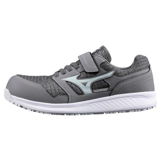 MIZUNO EU33L 安全靴　オールマイティ　グレー　28.0㎝ MIZUNO（ミズノ） ミズノ公式 オールマイティ EU 33 L ゴムの靴紐