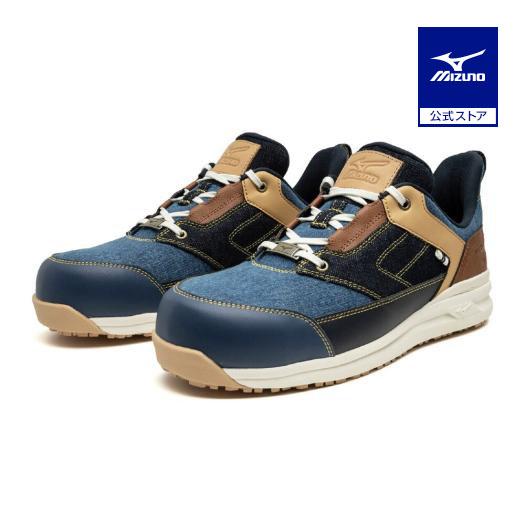 オールマイティLSII 11L DENIM(紐／ローカット／ワーキング)25cm MIZUNO（ミズノ） ミズノ公式 オールマイティLSII 11L DENIM 紐