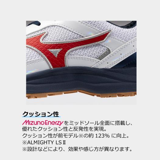 MIZUNO（ミズノ） ミズノ公式 オールマイティ Rebuild 紐/ローカット