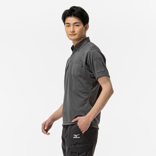24ss STONE  スリムフィット ポロシャツ ダークグレー 中古・古着通販】STONE ISLAND (ストーンアイランド) ポロシャツ
