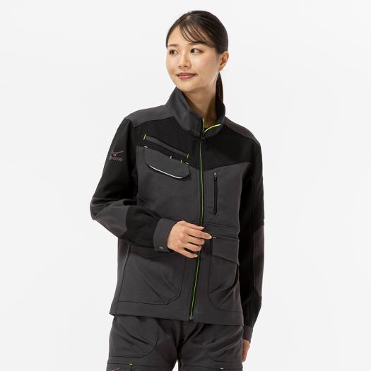 MIZUNO（ミズノ） ミズノ公式 ワークジャケット ストレッチ 制電 ユニ
