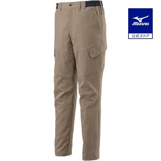 ミズノ　ワークパンツ(春夏／制電素材)[ユニセックス] 4XL-8 49：ベージュ×ネイビー　F2JF158049 MIZUNO（ミズノ） ミズノ公式 ワークパンツ 春夏/制電素材 ユニ